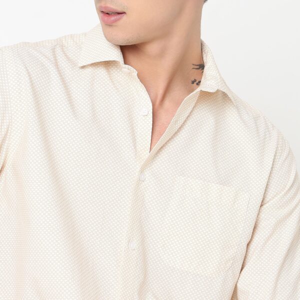 Regular Fit Printed Shirt - Image 4