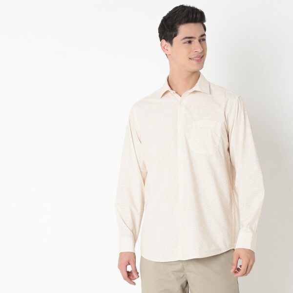 Regular Fit Printed Shirt - Image 5