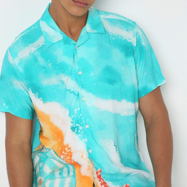 Regular Fit Printed Shirt - Image 14