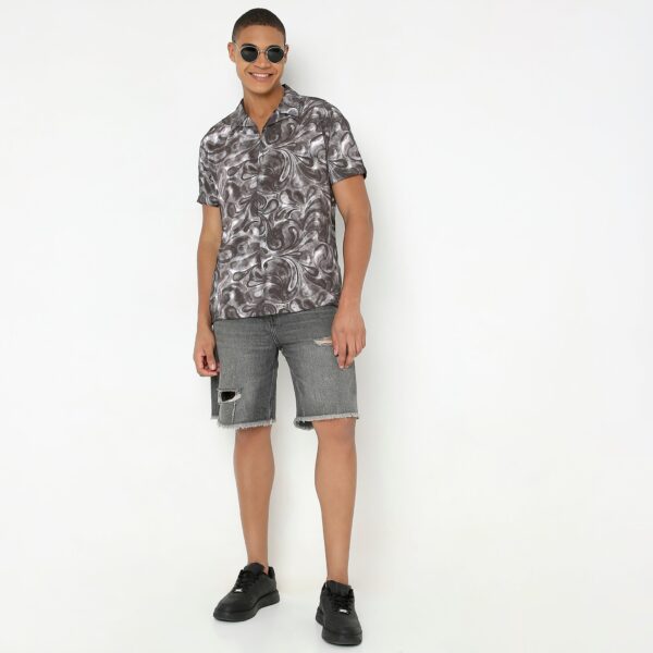 Regular Fit Printed Shirt - Image 21