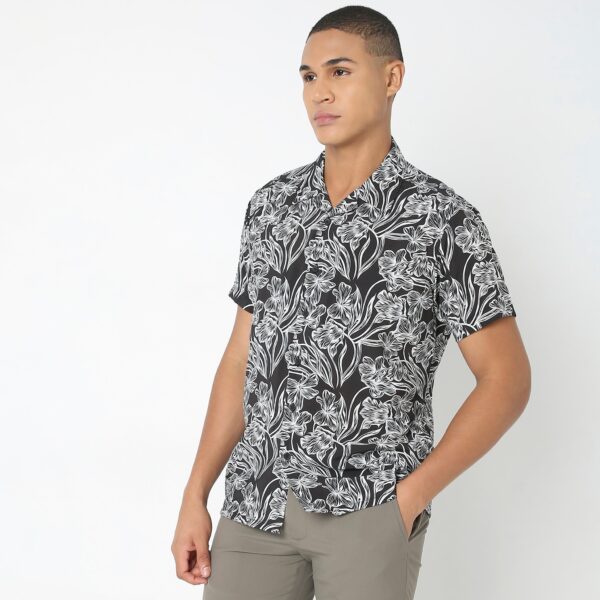 Regular Fit Printed Shirt - Image 25