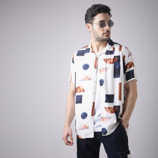 Regular Fit Printed Shirt - Image 31