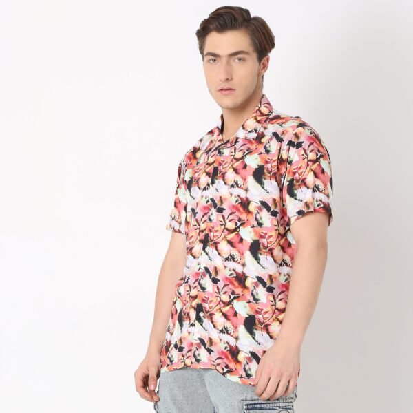 Regular Fit Printed Shirt - Image 5