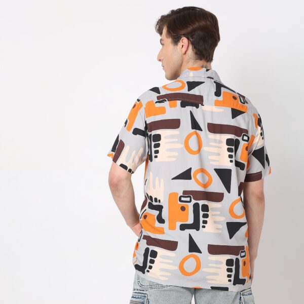 Regular Fit Printed Shirt - Image 8