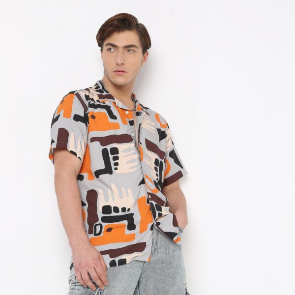 Regular Fit Printed Shirt - Image 10