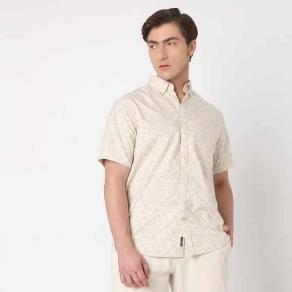 Regular Fit Printed Shirt - Image 5