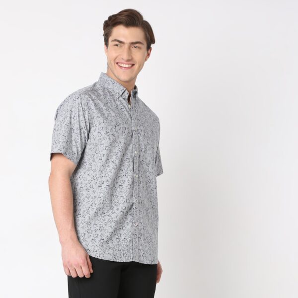 Regular Fit Printed Shirt - Image 2