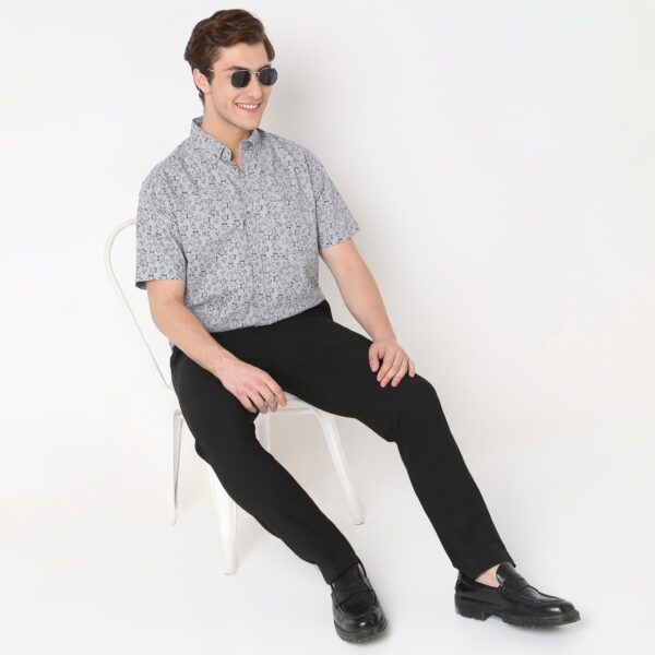 Regular Fit Printed Shirt - Image 6