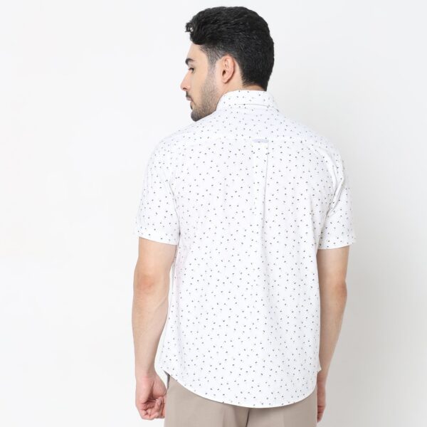 Regular Fit Printed Shirt - Image 3