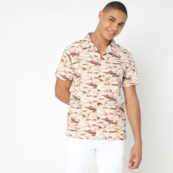 Regular Fit Printed Shirt - Image 2