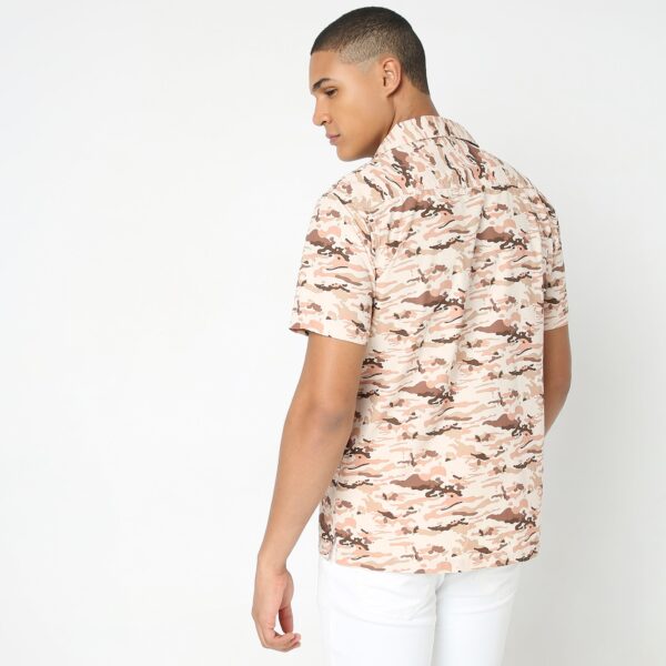 Regular Fit Printed Shirt - Image 3