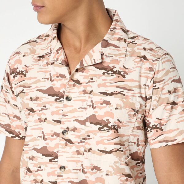 Regular Fit Printed Shirt - Image 4