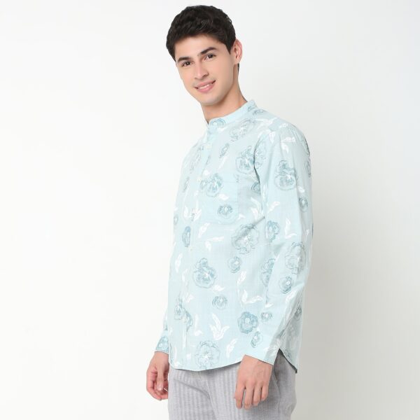 Regular Fit Printed Shirt - Image 5