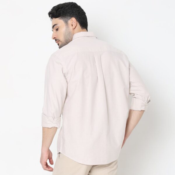 Slim Fit Solid Shirt - Image 18