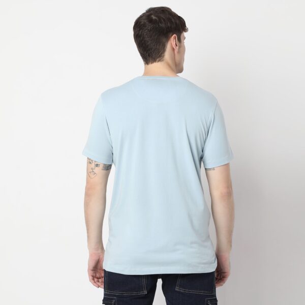 All Day Snugᵉˣ  Luxury Micro Modal Blend with Cotton E-fast® Stretch Modern Lounge Crew Neck Half Sleeve T-Shirt - Image 13