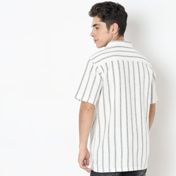 Regular Fit Striped Shirt - Image 8