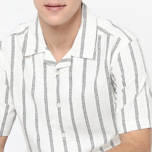 Regular Fit Striped Shirt - Image 9