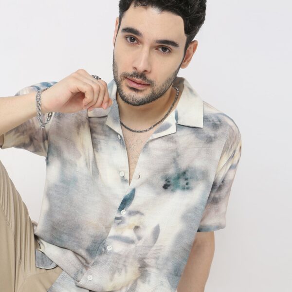 Retreat™ Shirt - 100% Premium Rayon - Modern Print - Regular Fit - Image 4