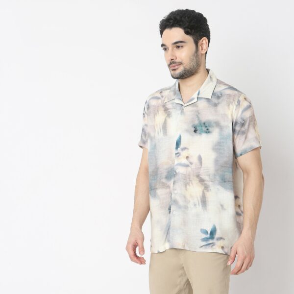 Retreat™ Shirt - 100% Premium Rayon - Modern Print - Regular Fit - Image 5