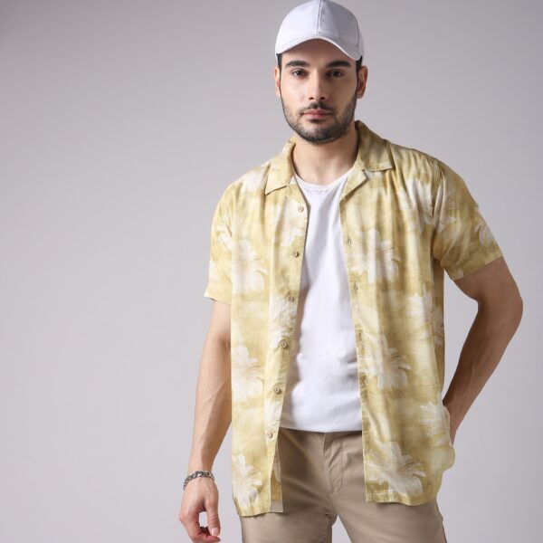 Retreat™ Shirt - 100% Premium Rayon - Modern Print - Regular Fit - Image 11