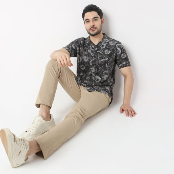 Retreat Shirts - 100% Rayón Regular Fit Printed Cuban Collar Shirt - Image 11