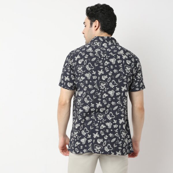 Retreat™ Shirts - 100% Rayon Regular Fit Printed Cuban Collar Shirt - Image 13