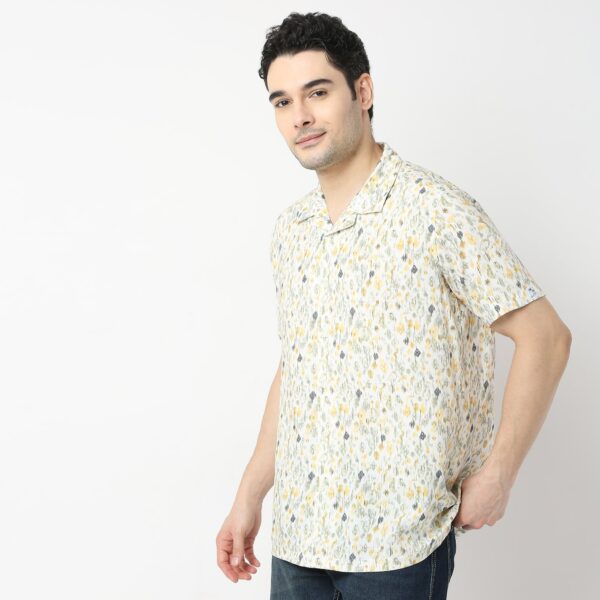 Retreat™ Shirts - 100% Premium Rayon Regular Fit Printed Cuban Collar Shirt - Image 10