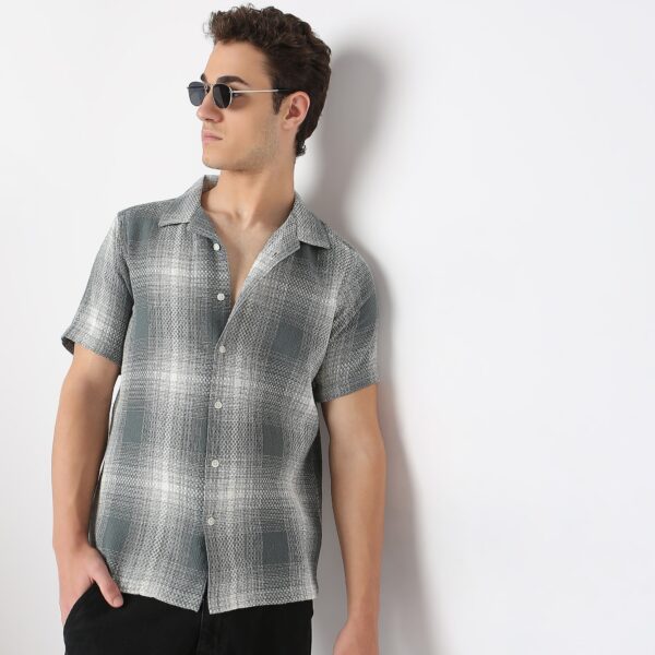 Regular Fit Checkered Shirt ** Last Few Pcs ** Best Seller - Image 2