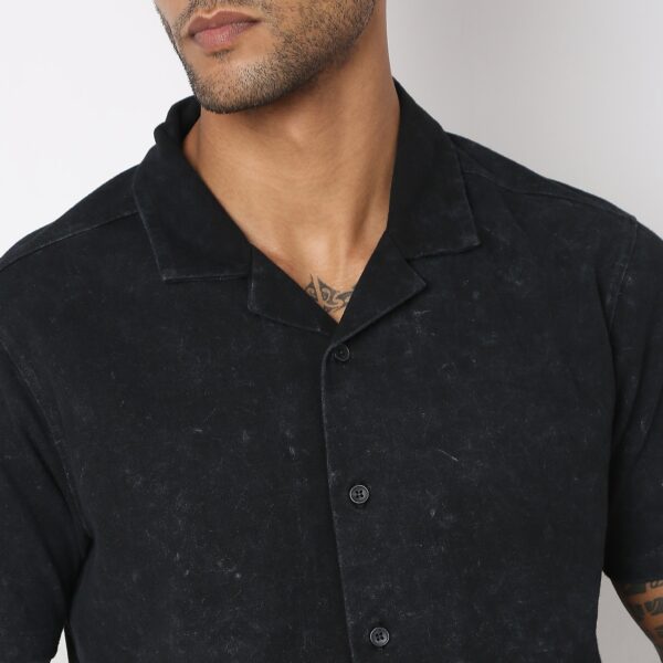 Regular Fit Structured Shirt - Image 4