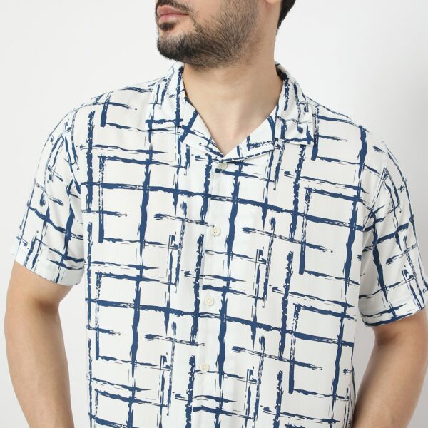 Retreat™ Shirts - Beach Company - 100% Rayon Regular Fit Printed Cuban Collar Shirt - Image 4