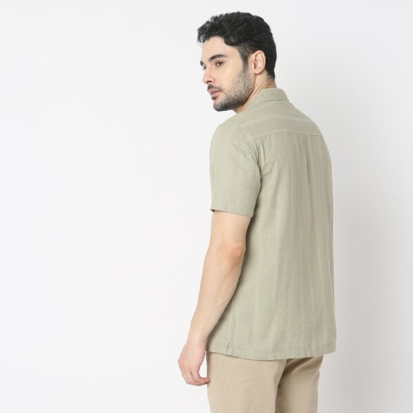 Island Shirt™ - 100% Cotton Cuban Collar - Dobby Structure - Modern Smart Shirt - Image 3