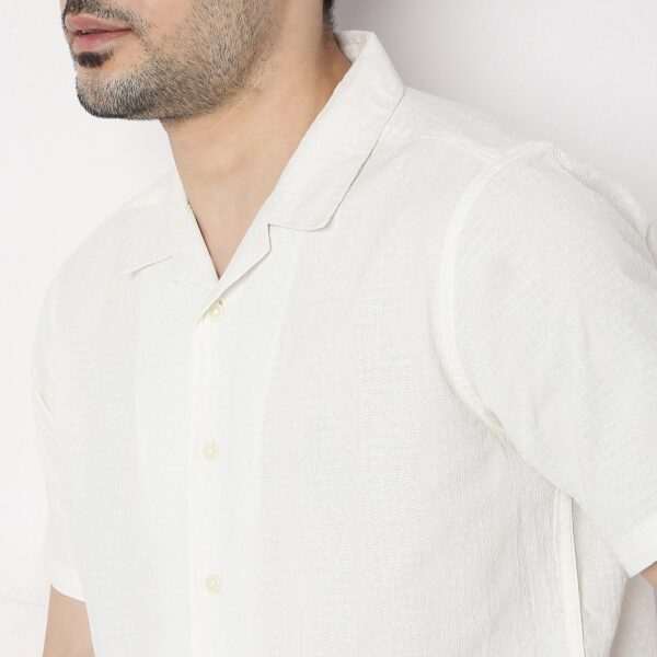 Island Shirt™ - 100% Cotton Cuban Collar - Dobby Structure - Modern Smart Shirt - Image 14