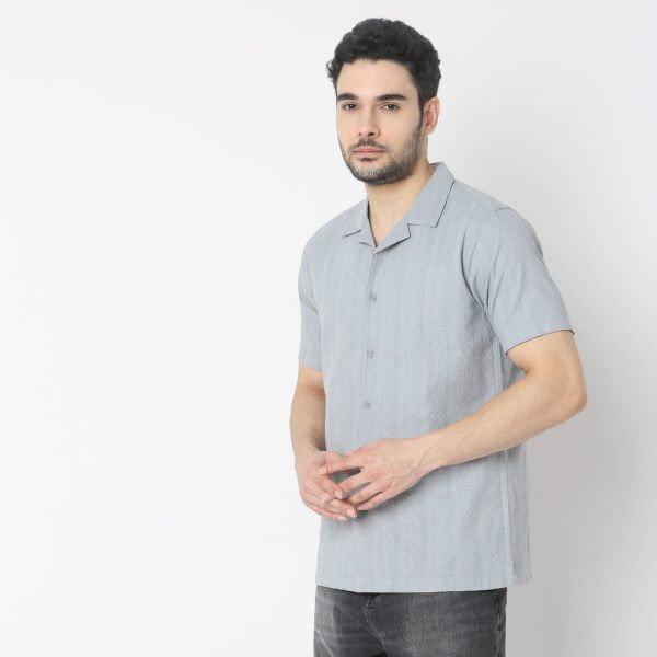 Island Shirt™ - 100% Cotton Cuban Collar - Dobby Structure - Modern Smart Shirt - Image 10