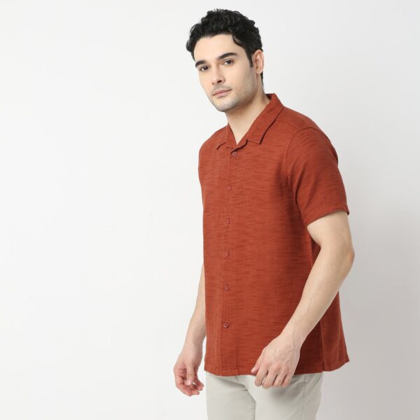 Regular Fit Structured Shirt - Image 10