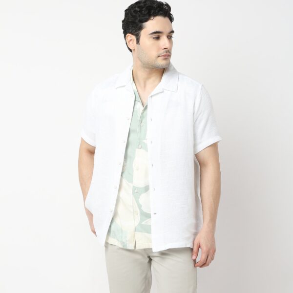 Regular Fit Structured Shirt - Image 11