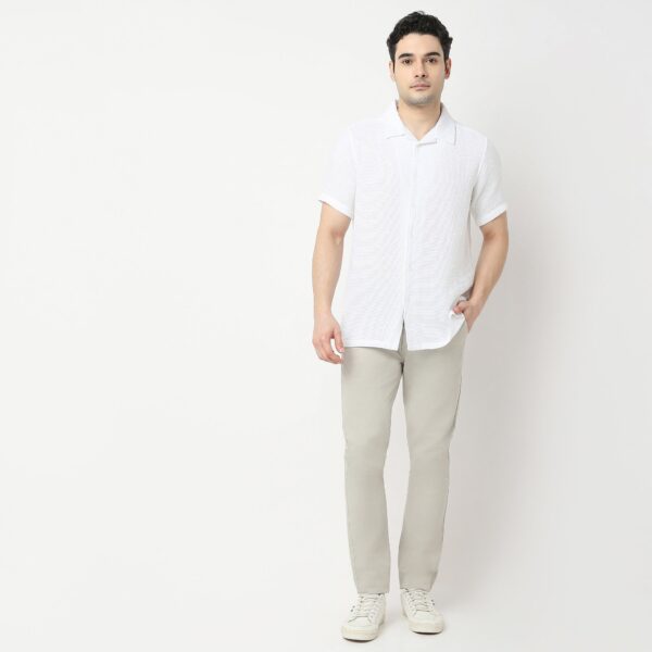 Regular Fit Structured Shirt - Image 12