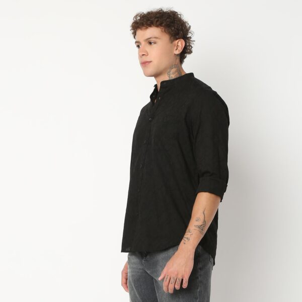 Regular Fit Structured Shirt - Image 5