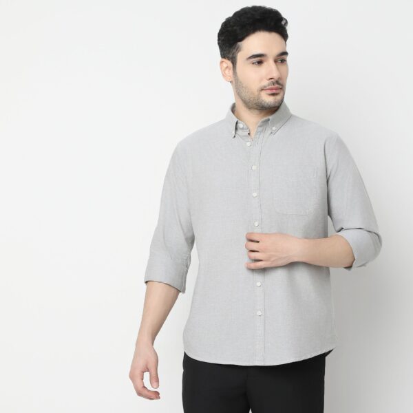 Madison Oxford℠ - 100% Cotton - Uber Classic Regular Fit Solid Shirt - Image 2