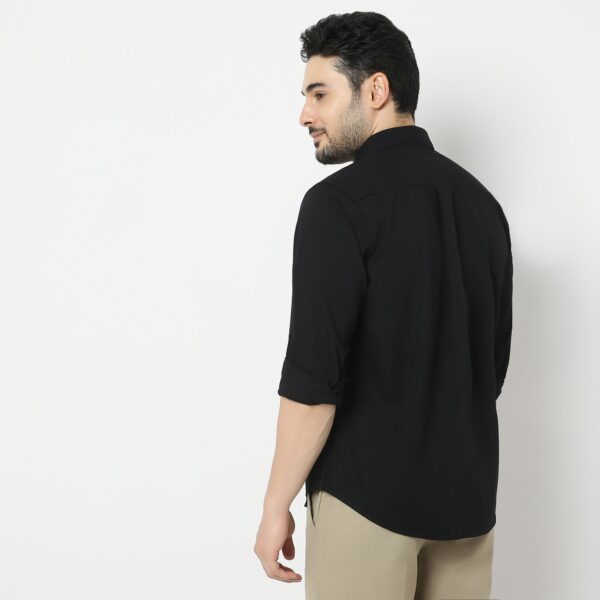 Elemental™ Easy Care Modern Smart Solid Casual - Regular Fit Shirt - Image 3