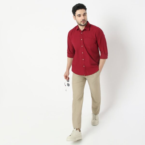 Elemental™ Easy Care Modern Smart Solid Casual - Regular Fit Shirt - Image 6