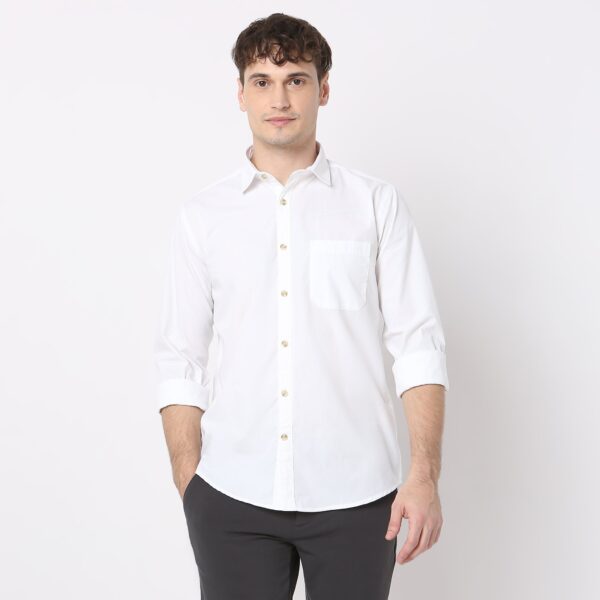 Elemental™ Easy Care Modern Smart Solid Casual - Regular Fit Shirt - Image 22