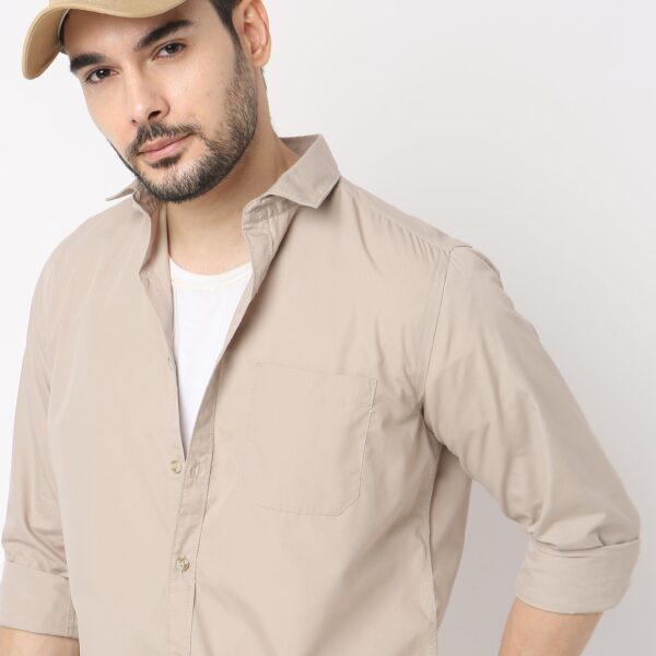 Elemental™ Easy Care Modern Smart Solid Casual - Regular Fit Shirt - Image 19