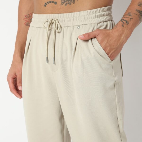 Weekend™ Pants - Knitted Fabric Lounge Pants Pull Comfort Elasticated Waist - Image 4