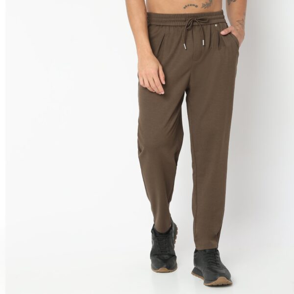 Weekend™ Pants - Knitted Fabric Lounge Pants Pull Comfort Elasticated Waist - Image 7