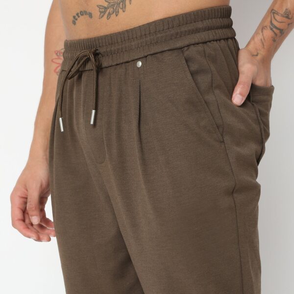 Weekend™ Pants - Knitted Fabric Lounge Pants Pull Comfort Elasticated Waist - Image 9