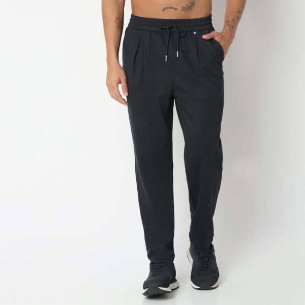 Weekend™ Pants - Knitted Fabric Lounge Pants Pull Comfort Elasticated Waist - Image 12