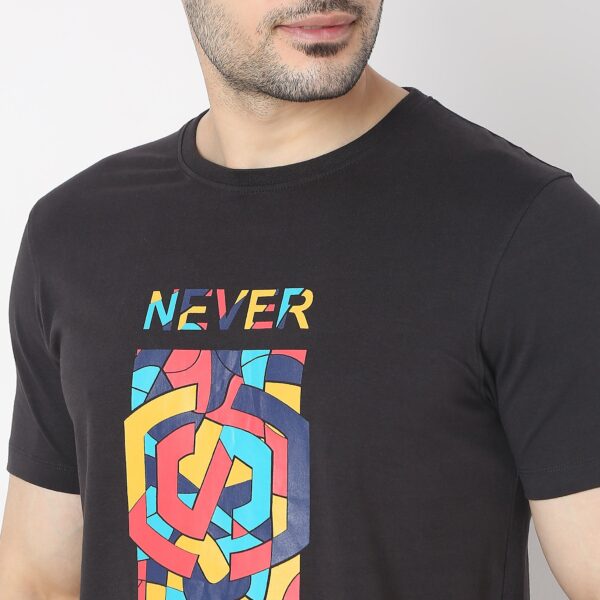 Regular Fit Graphic T-Shirt - Image 4