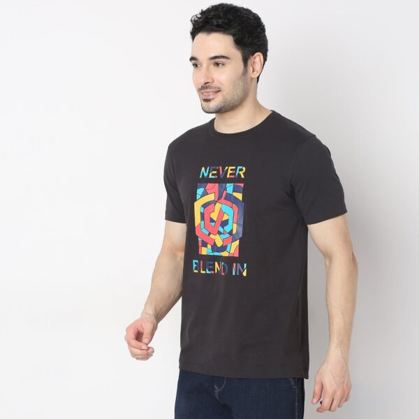 Regular Fit Graphic T-Shirt - Image 5