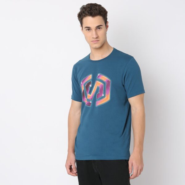 Regular Fit Graphic T-Shirt - Image 5