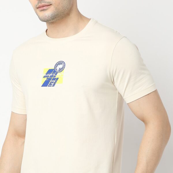 Regular Fit Graphic T-Shirt - Image 4